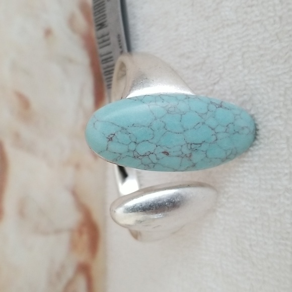 New Robert Lee Morris Soho Oval Stone Bracelet - Picture 1 of 10